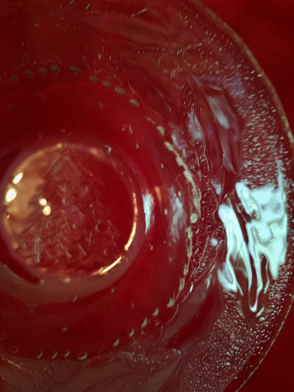 Arcoroc USA Holly Christmas Tree Soup/Salad Bowl